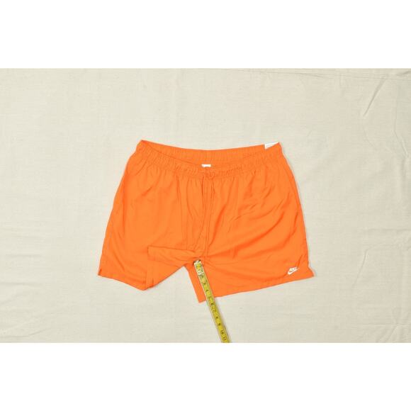 NEW Nike Running Shorts XXL Orange Standard Fit Above Knee Length Basketball - Picture 4 of 8